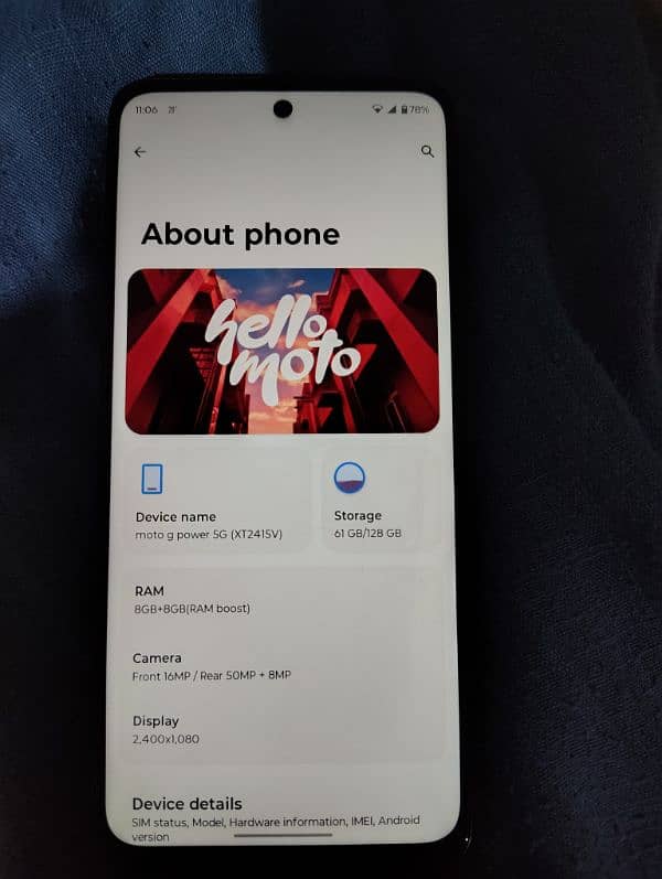 For Sale: Motorola G Power 5G (2024 Model) 2