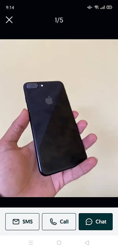 iPhone 7 Plus 256 gb pta approved 3