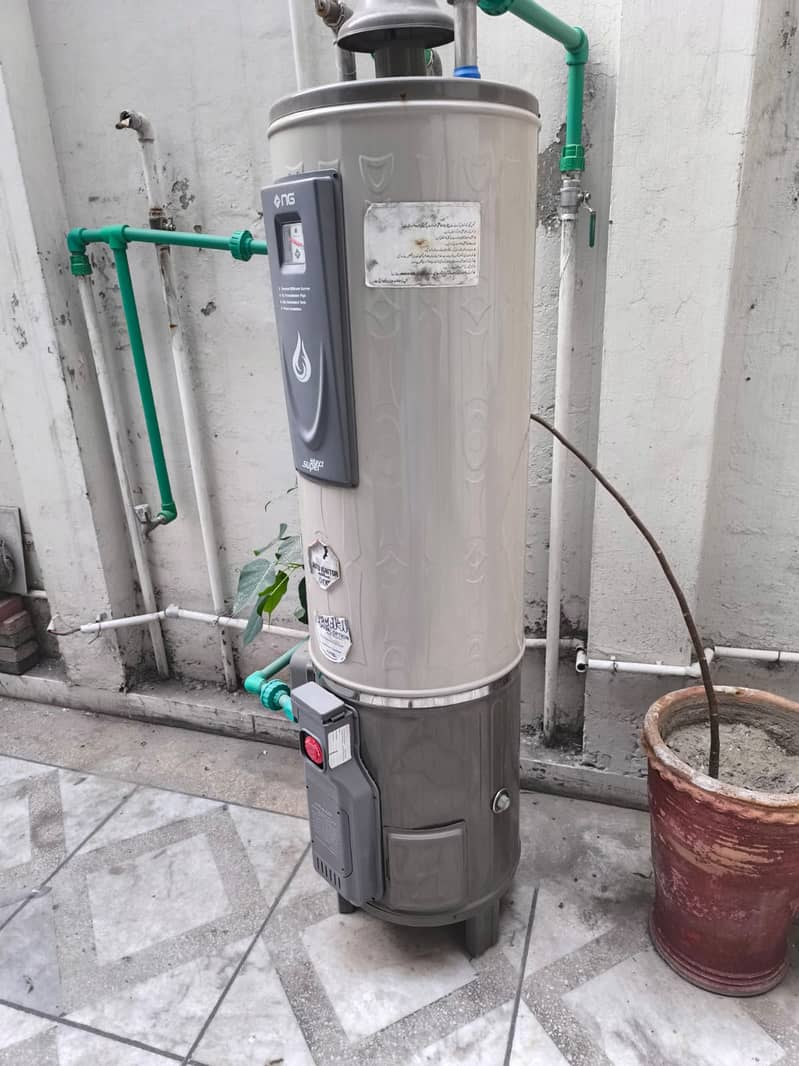 NasGas Geyser DEG-35 SUPER Heavy 35 Gallon Electric + Gas 0