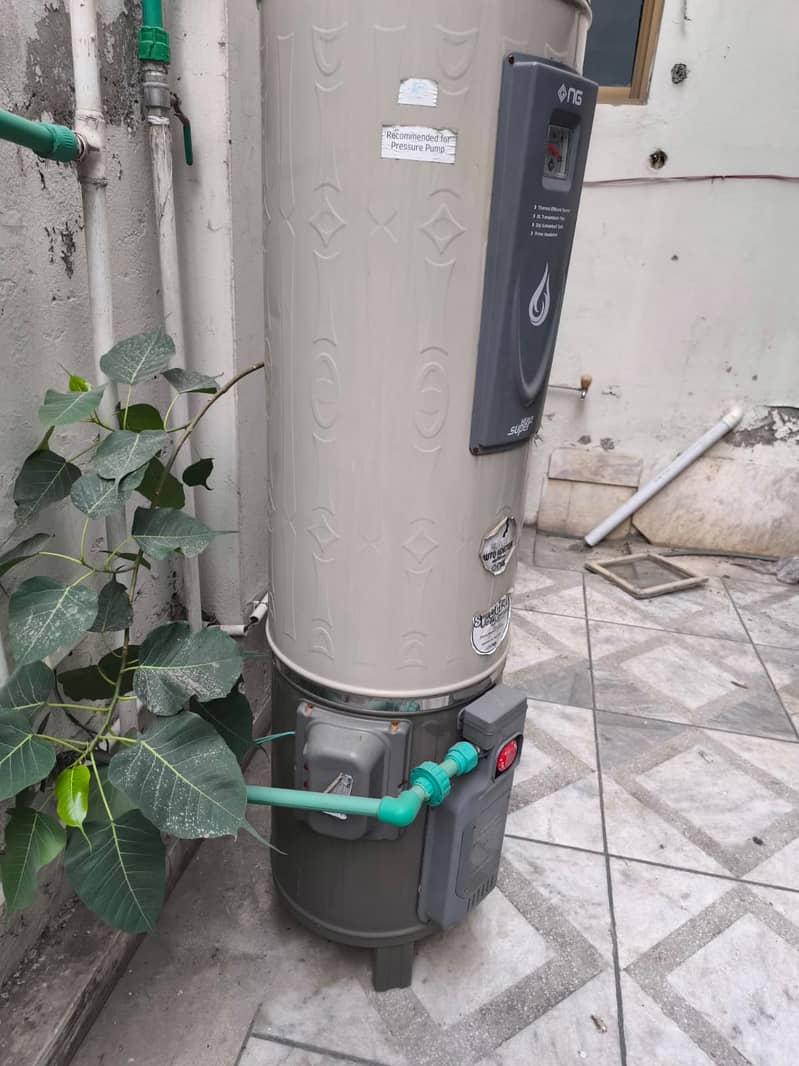 NasGas Geyser DEG-35 SUPER Heavy 35 Gallon Electric + Gas 3
