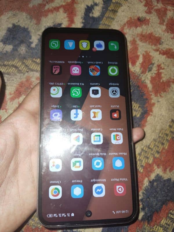 model Infinix hot 50i all okay with box and charger 3