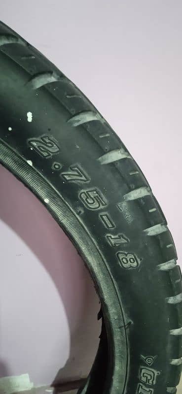 Tyres Rear for bike 2.75 / 18.  &  3.00 / 18 8