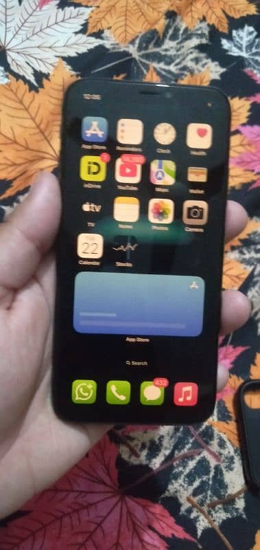 Iphone x 256gb Jv Life time sim working 7