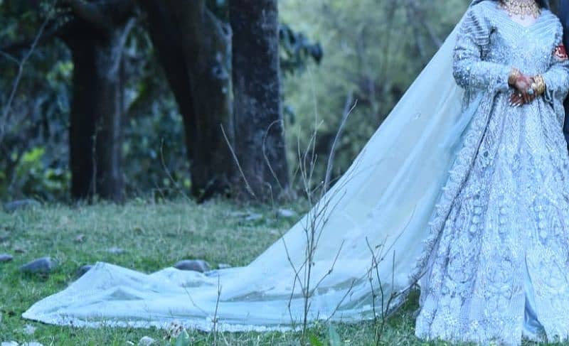 walima stylish maxi frock with fairy tale duappta 3