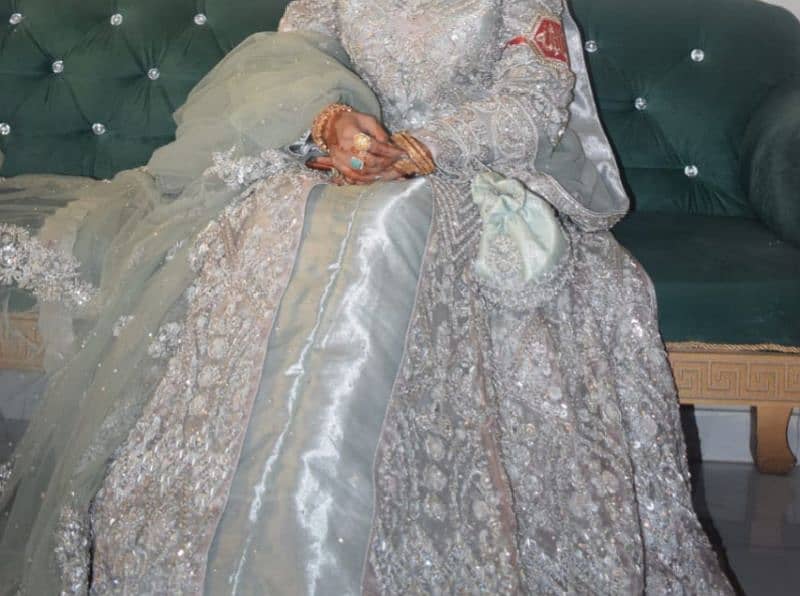 walima stylish maxi frock with fairy tale duappta 5