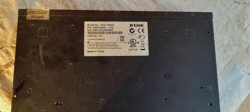 24 Ports D-Link Networking Switch 6