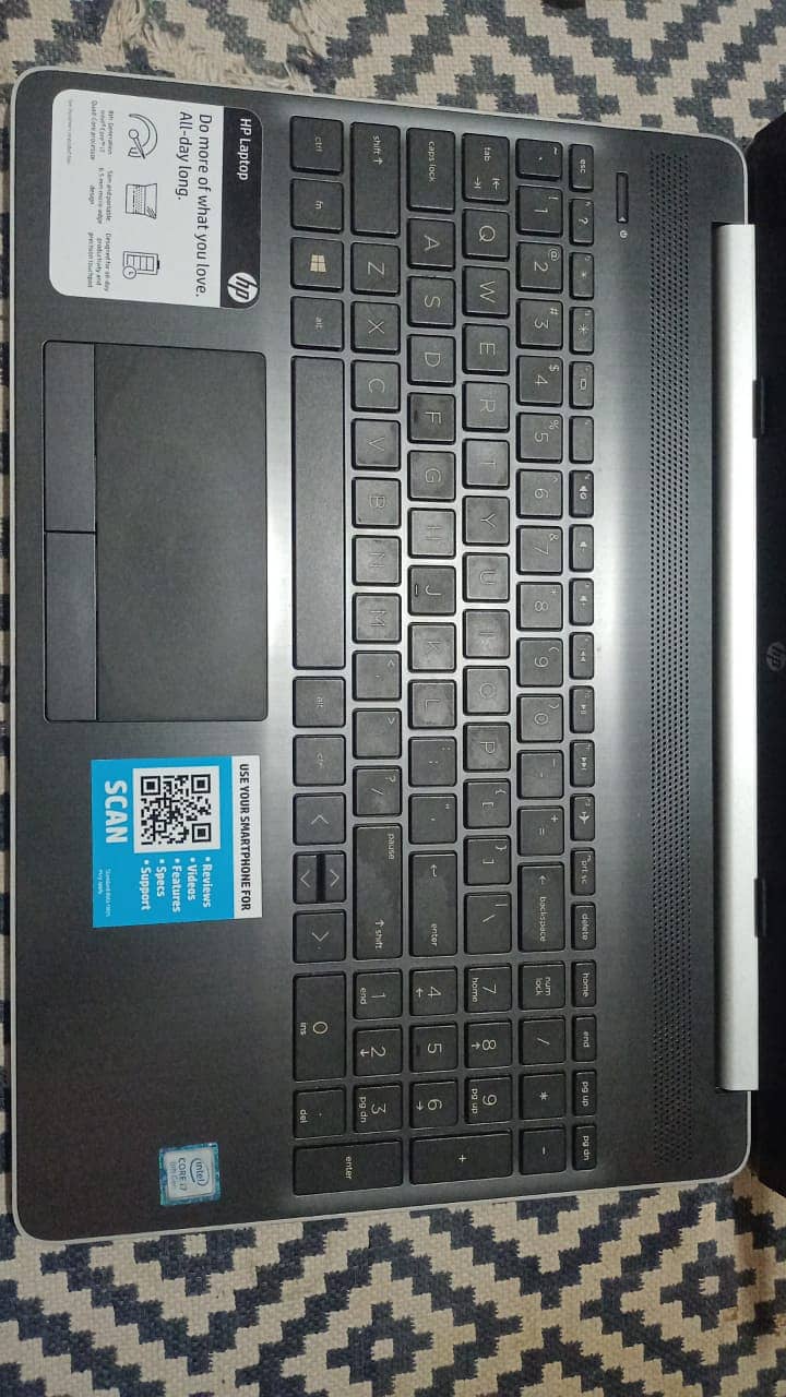 HP Notebook 15 dw0078nr Core i7 8th Gen – 16GB Ram 256GB SSD & 1TB HDD 1