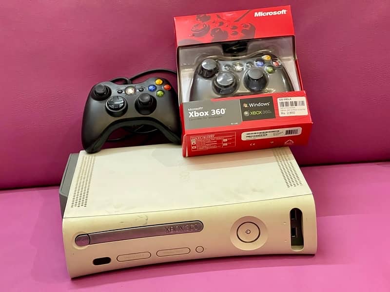 Xbox 360 (Jtag/Modded) with preinstalled games in excellent condition 0