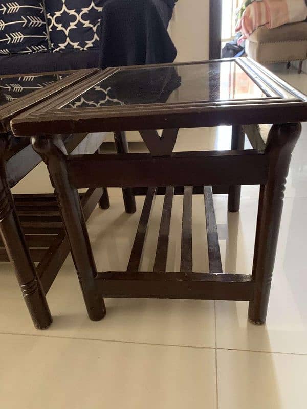one long and two short centre tables 4
