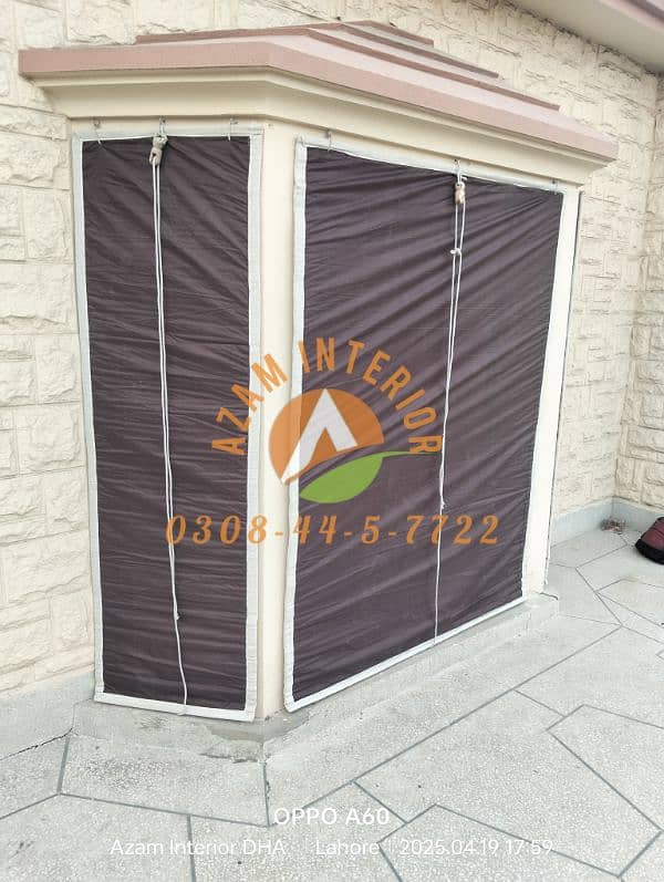 outdoor kana chikh window heat protection blind Roller blinds All type 2