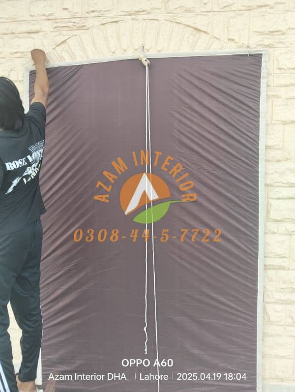 outdoor kana chikh window heat protection blind Roller blinds All type 3