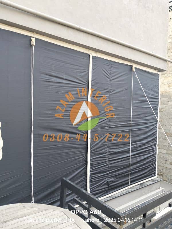 outdoor kana chikh window heat protection blind Roller blinds All type 7