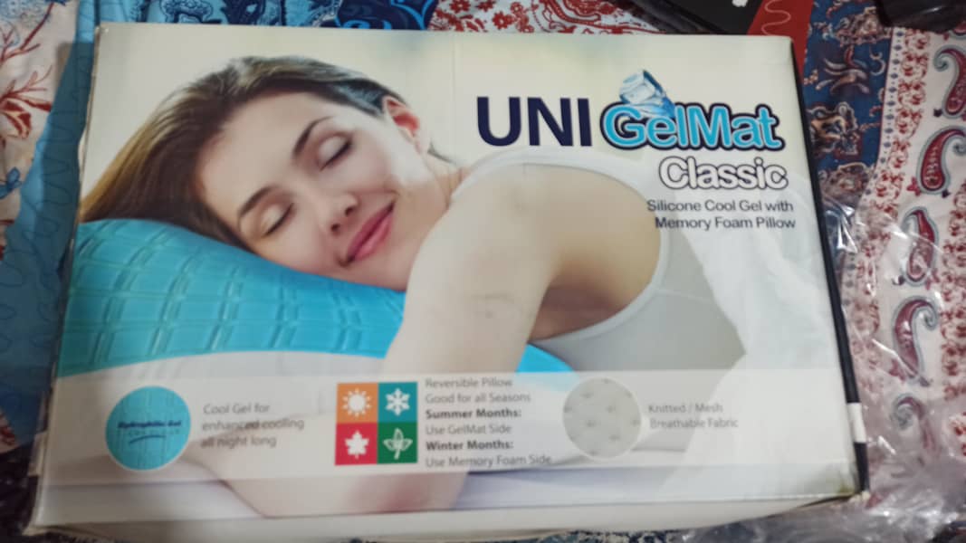 Unifoam Cooling GelMat Classic Pillow 4