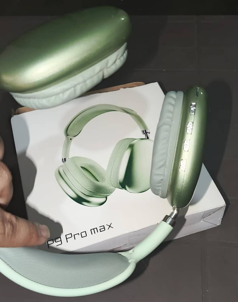 P9 PRO Max Wireless Bluetooth Headset with Mic, Noise Cancelling, Ste 2