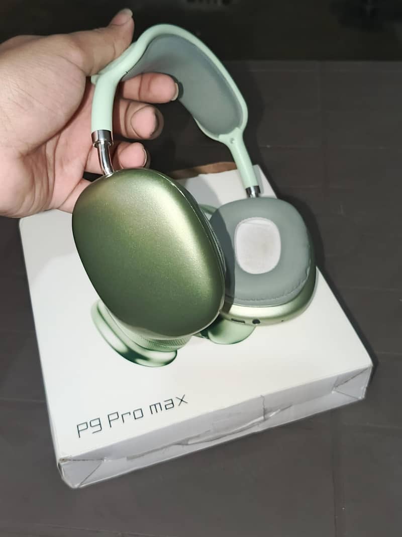 P9 PRO Max Wireless Bluetooth Headset with Mic, Noise Cancelling, Ste 3