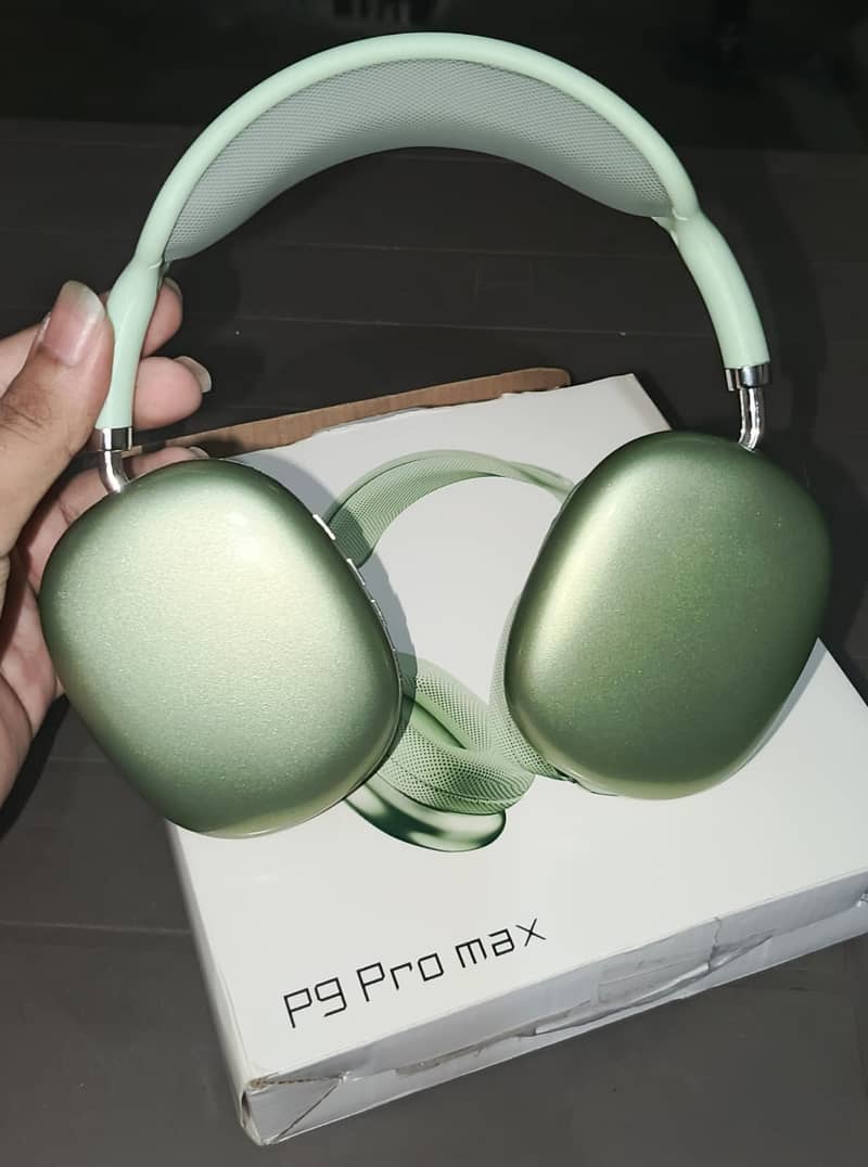 P9 PRO Max Wireless Bluetooth Headset with Mic, Noise Cancelling, Ste 5