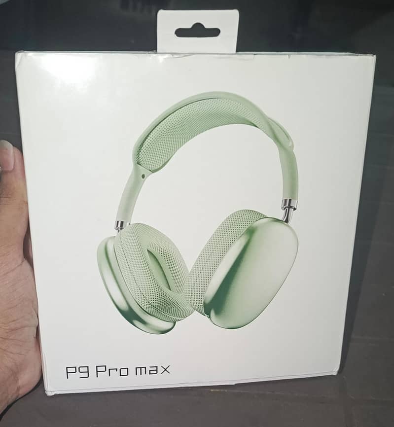 P9 PRO Max Wireless Bluetooth Headset with Mic, Noise Cancelling, Ste 8