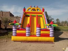 jumping castle slide available