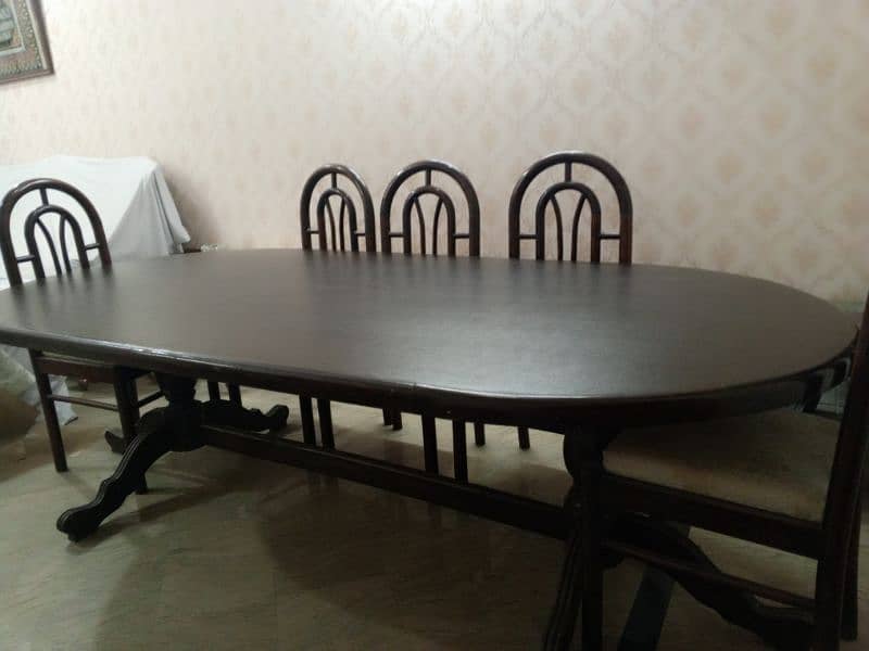 8 seater dining table set for Sale 1