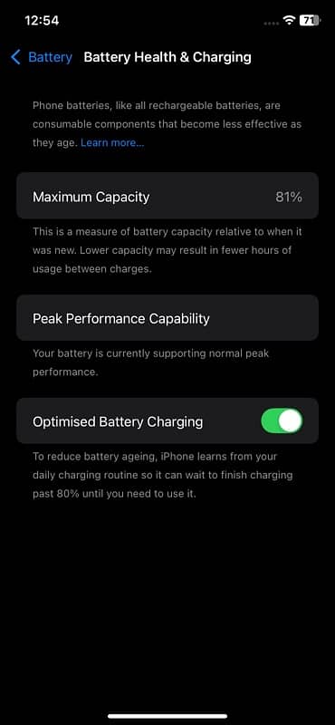 iPhone XR non pta 128 gb 81 battery health all okay totally genuine 4