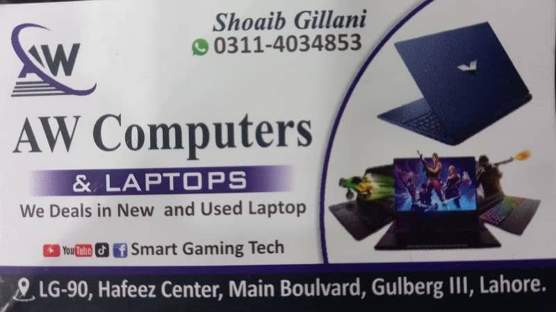 New and used laptops available 0