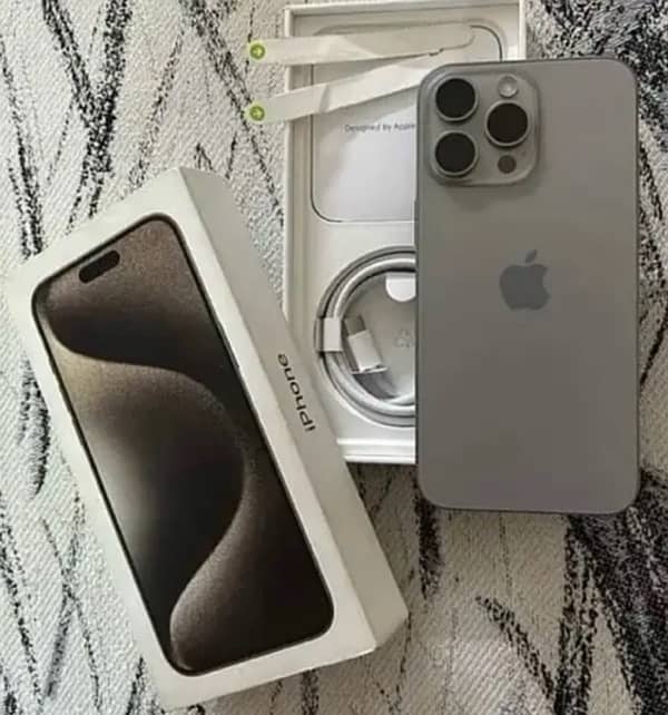 urgent Apple I phone. 15 pro max sale pta 0