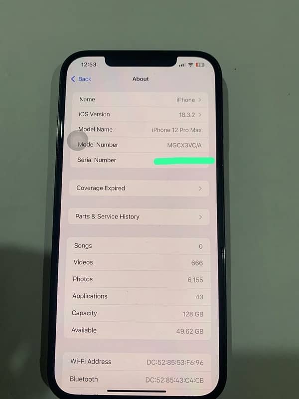 IPHONE 12 PRO MAX 128GB 10/10 CONDITION 3
