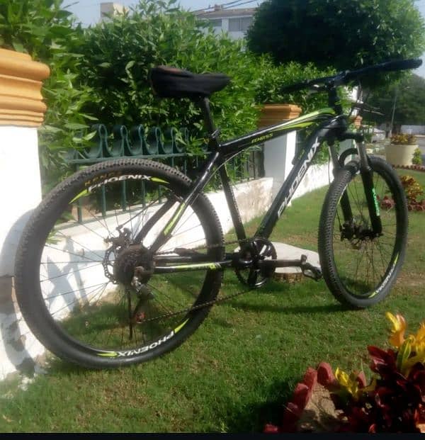 phoenix bicycle with 7gear and 2original disk brake 0