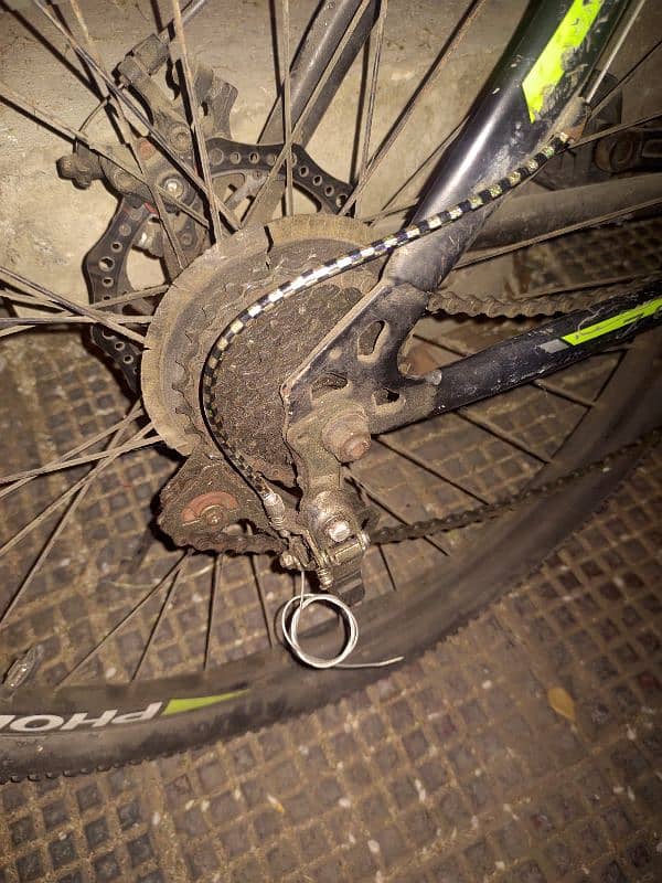 phoenix bicycle with 7gear and 2original disk brake 3