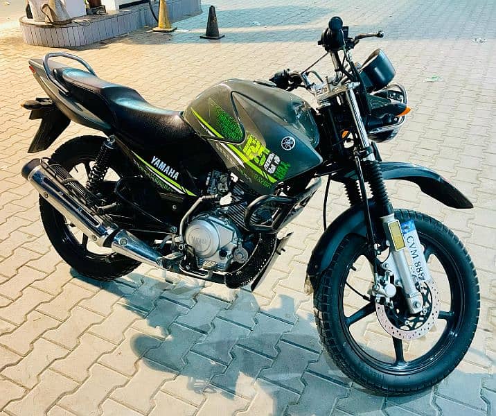 ybr 125g neat and clean golden number 0