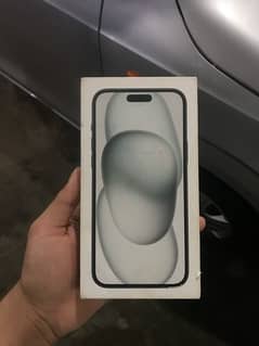 Iphone 15 plus jv with box and original cable