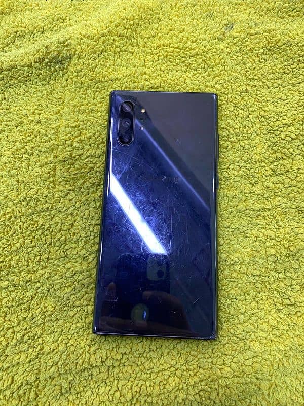 Samsung note 10 plus  12gb ram 256gb storage Pta approved 0