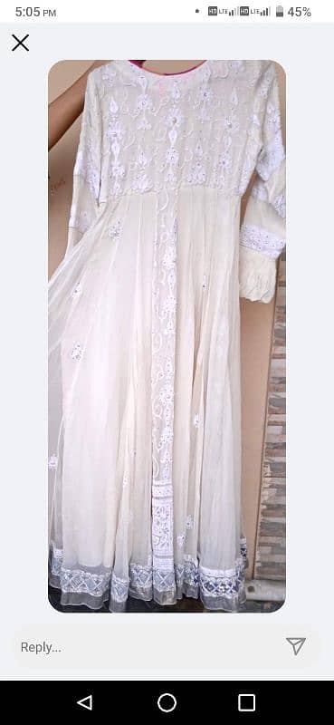 white frock 0