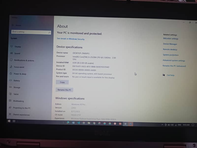 Core i5 2nd Gen| 4GB RAM | SSD 128GB | 1hr Battery | for Office/Study 1