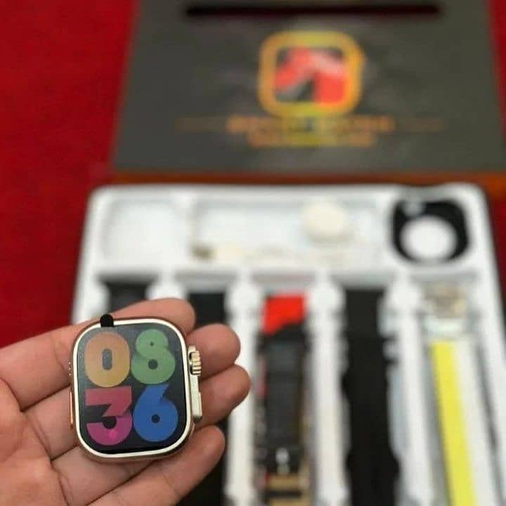 Ultra 10 Smartwatch | Mobile Watch with 10 Interchangeable Straps 0