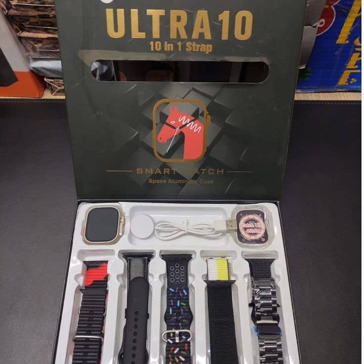 Ultra 10 Smartwatch | Mobile Watch with 10 Interchangeable Straps 2