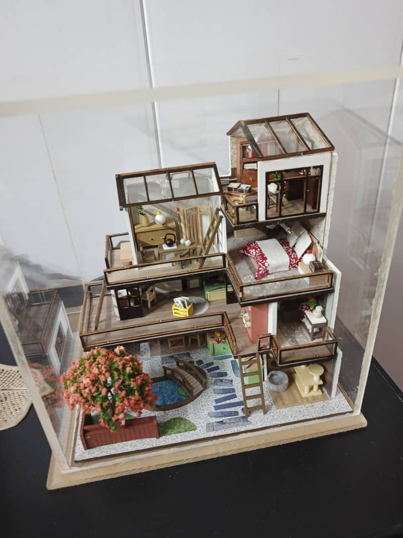 DIY Imported and Hand Assembled Model House for Aesthetic Homes Decora 6
