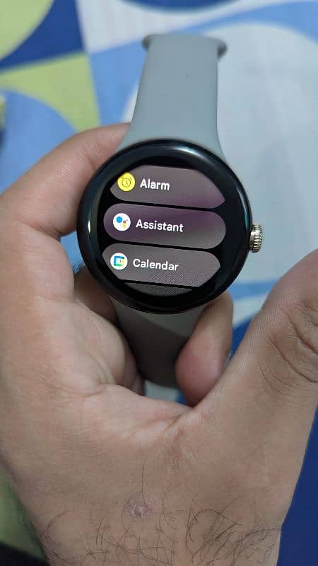Google watch 1 (wifi )  with box and original charger 1