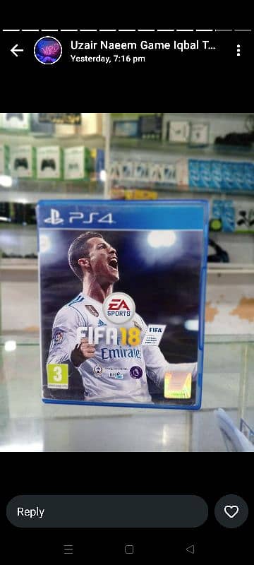 PS4 CDS Avaiable whatsapp 03084017127 1