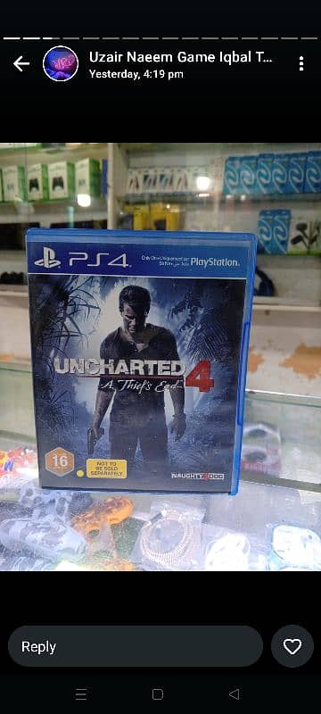 PS4 CDS Avaiable whatsapp 03084017127 4