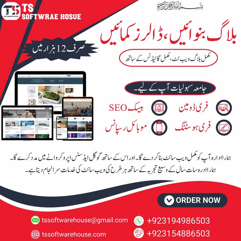 Wordpress Blog Website 1