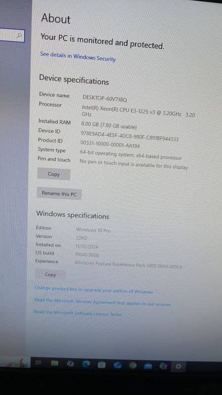 Gaming PC Intel(R) Xeon(R) E3-1225 1