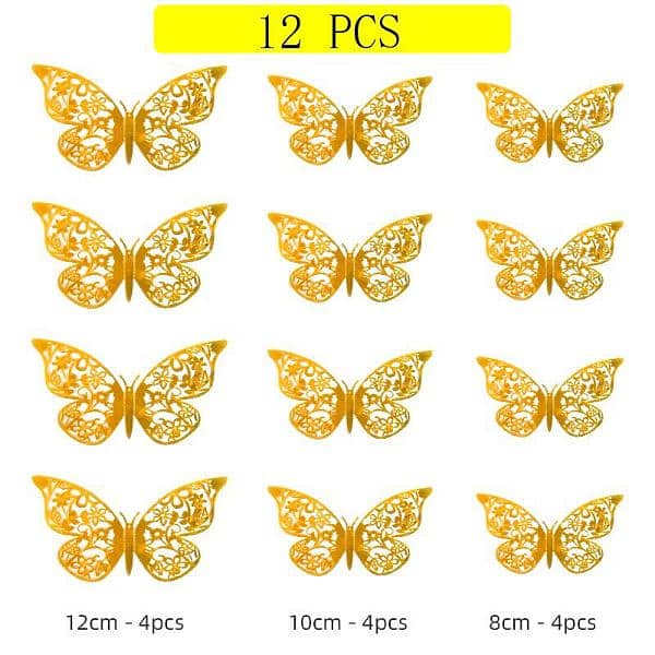 3D Butterfly  wall decoration / Home Decoration / wall hanging 2