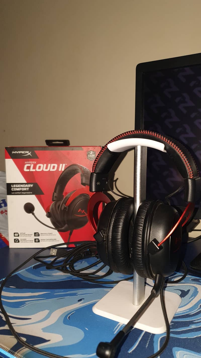 HyperX Cloud II - Gaming Headset Wired  (Hyper X Cloud 2 Headphones) 0