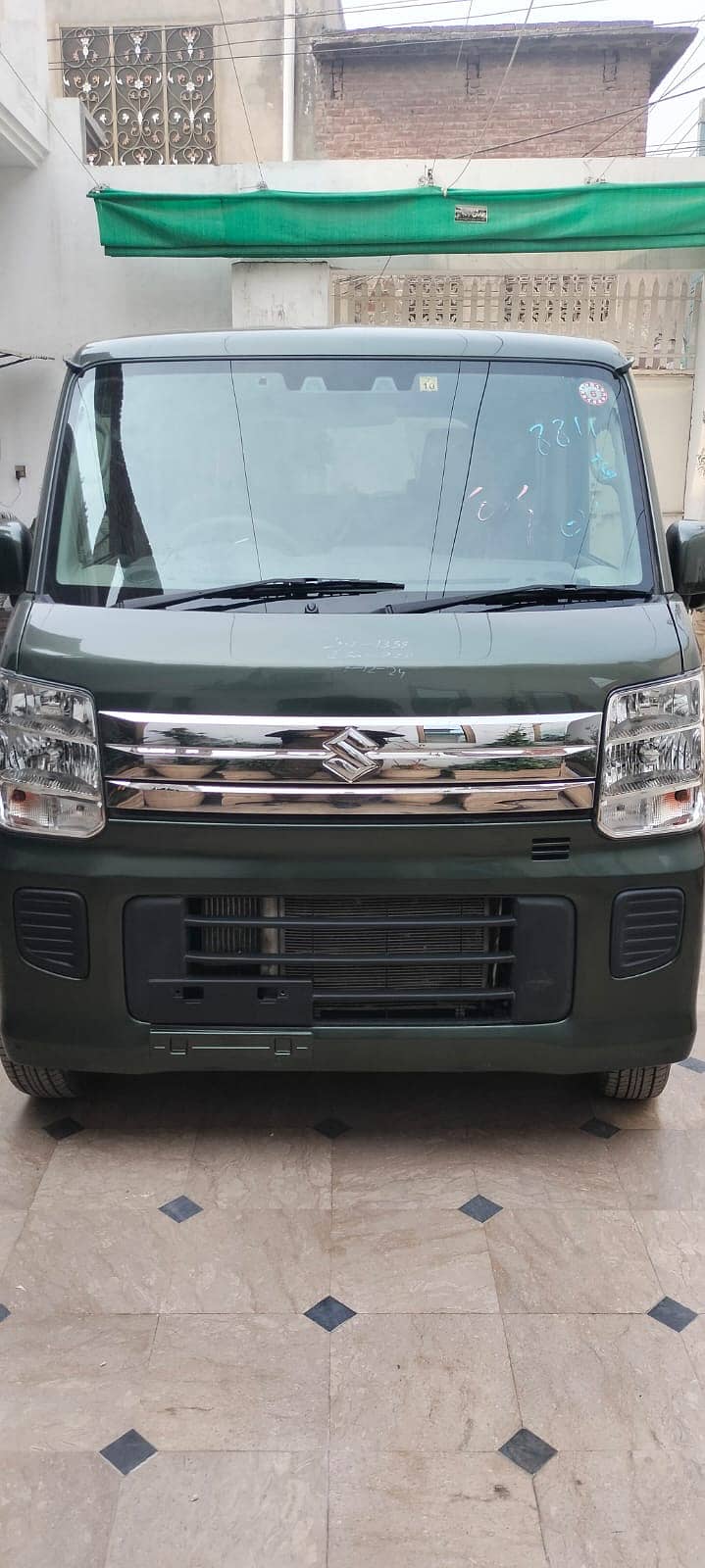 Suzuki Every Wagon PZ turbo army color 0