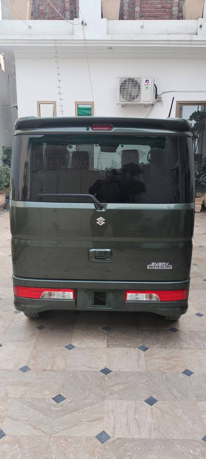Suzuki Every Wagon PZ turbo army color 13
