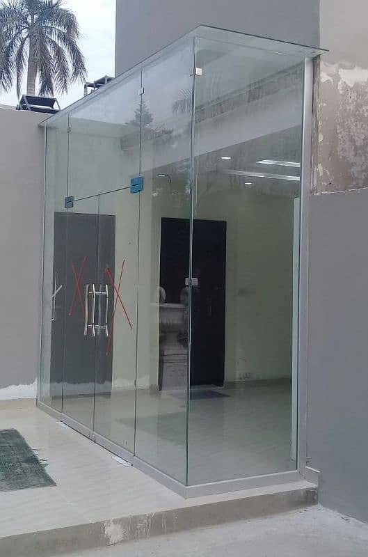Glass Doors Available for shops, office, school, hospital elevation 5