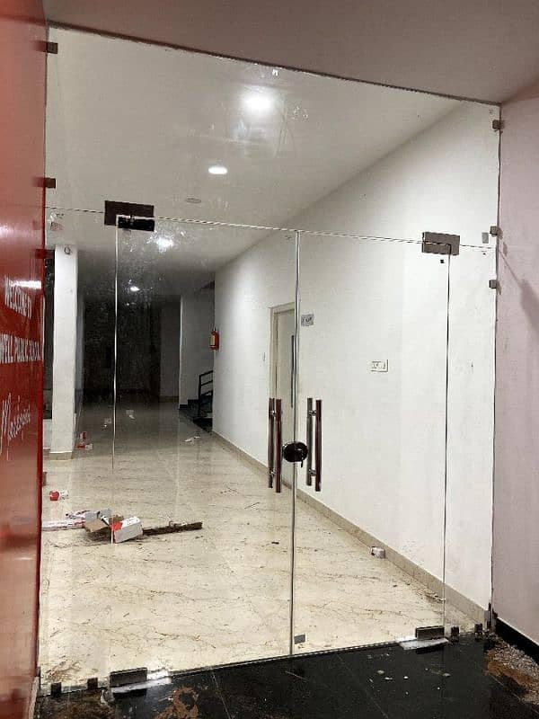 Glass Doors Available for shops, office, school, hospital elevation 6