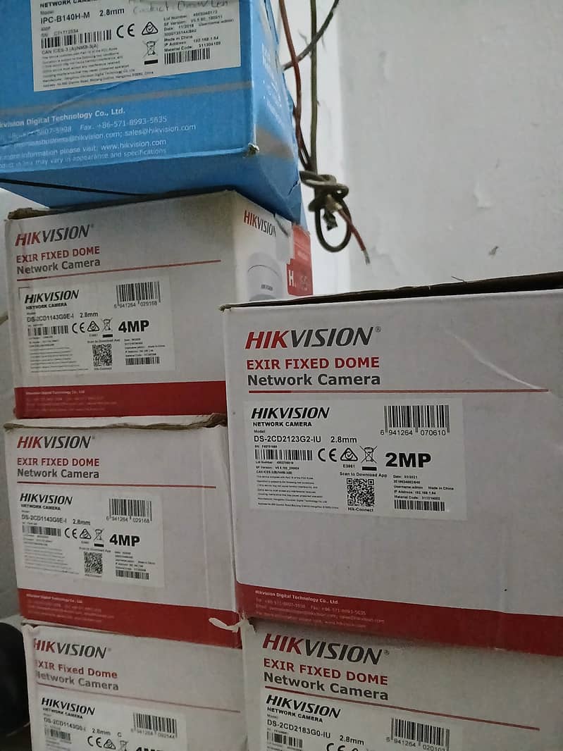 Hikvison 8MP audio IP Camera mint condition 1