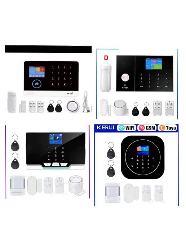 wireless home security burglar alarm system door sensor motion sensor 0
